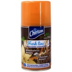 Освежитель воздуха, Chirton (Чиртон) 160 г 250 мл Фреш Лайн шоколадный десерт сменный баллон для диспенсера