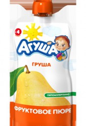 Пюре Агуша груша с 4 мес 90 г