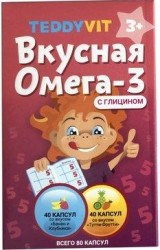 Омега-3 с глицином TeddyVit 80 шт. капс. 700 мг