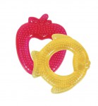 Прорезыватель-игрушка с водой, Курносики арт. 23005/1457 Яблоко-рыбка