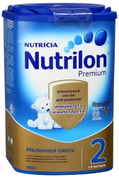 Смесь молочная Nutrilon 2 с пребиотиками 900 г