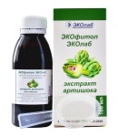 Экофитол Эколаб, жидкость д/приема внутрь 100 мл на основе артишока полевого