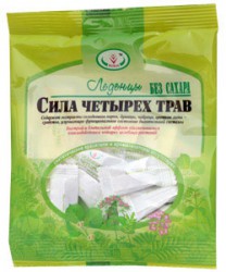 Леденцы сила четырех трав 30 г