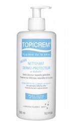 Гель для мытья тела Topicrem не содержит мыла с помпой 500 мл
