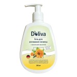 Гель для интимной гигиены, D'oliva (Долива) 300 мл арт. 801010102 с молочной кислотой флакон с дозатором-помпой