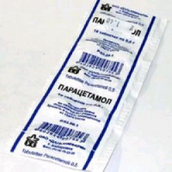 Парацетамол табл. 500 мг 10 шт.
