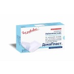 Лейкопластырь стерильный, Докапласт р. 10смх20cм 25 шт антимикробный на нетканой основе с мирамистином