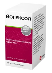 Йогексол, раствор для инъекций 240 мг йода/мл 50 мл 35 шт флаконы