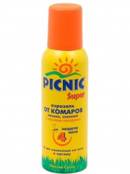 Аэрозоль Picnic супер от комаров 125 мл