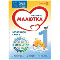 Смесь молочная Малютка 1 300 г