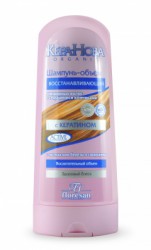 Шампунь-объем Kera-nova восстанавливающий для волос жирных у корней и сухих на кончиках Формула 209 400 мл