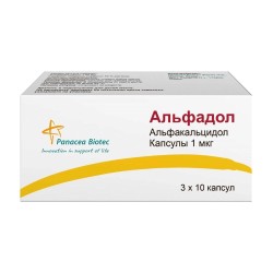 Альфадол капс. 1 мкг 30 шт.