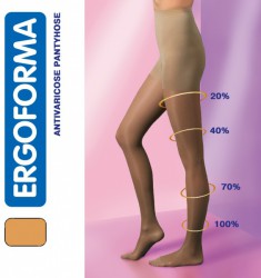 Колготки антиварикозные Ergoforma 2 класс компрессии 23-32 мм р. 2