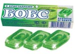 Леденцы, Бобс 3.5 г 10 шт с кристаллами зеленый чай и лимон БАД