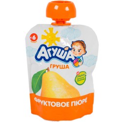 Пюре Агуша груша с 6 мес 90 г